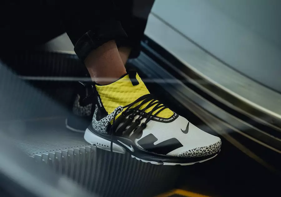 ACRONIEm x Nike Presto te voet