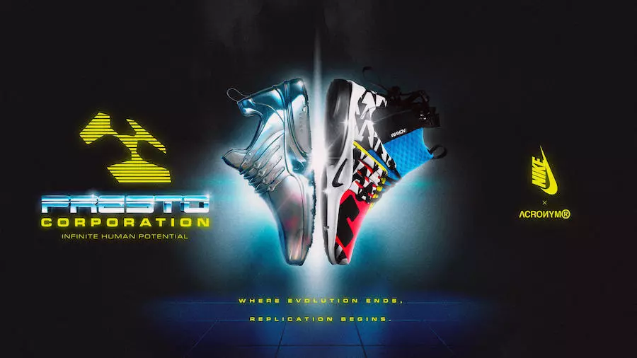 Akronym x Nike Air Presto Mid 2018 Releasedatum Pris