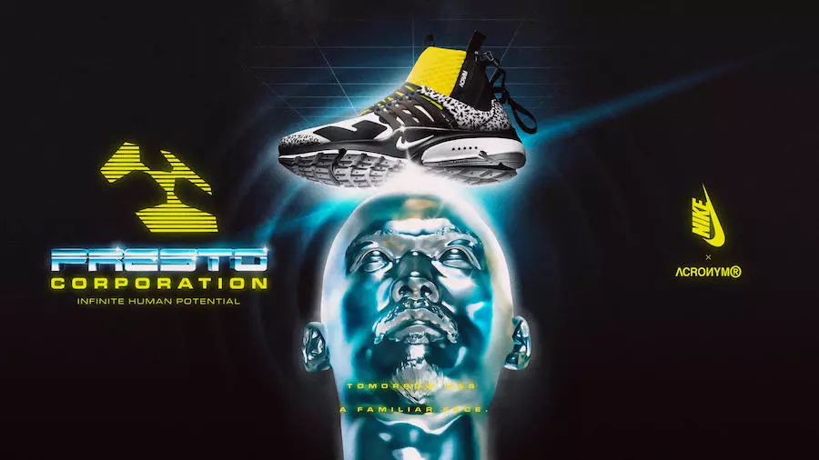 Акронім x Nike Air Presto Дата випуску в середині 2018 року. Ціна