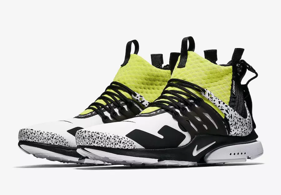 აკრონიმი Nike Air Presto Mid Dynamic Yellow AH7832-100 გამოშვების თარიღი