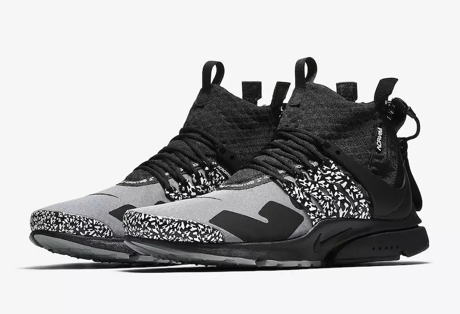 Acronim Nike Air Presto Mid Cool Grey AH7832-001 Data lansării