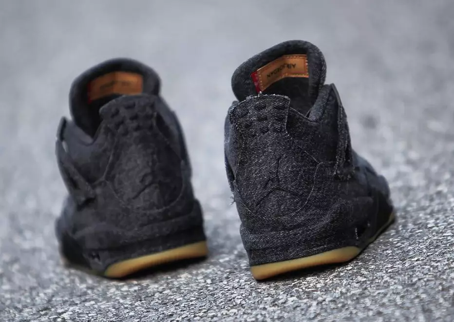 Black Levis Air Jordan 4 шығарылым күні бағасы