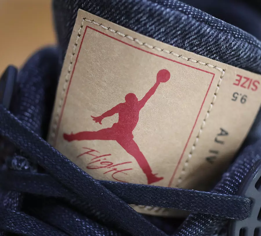 Black Levis Air Jordan 4 megjelenési dátum ára