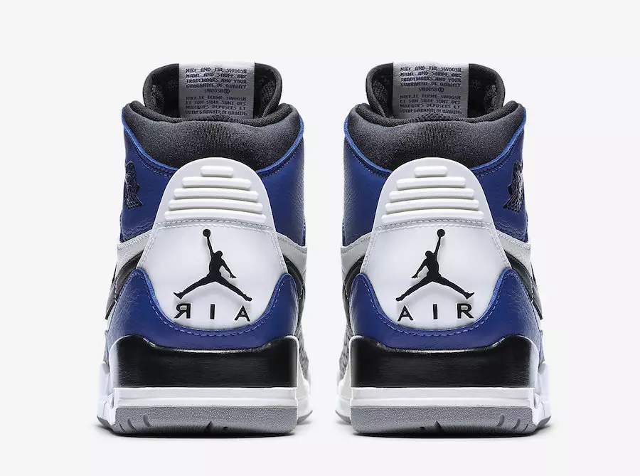 Jordan Legacy 312 Storm Blue Roayl AQ4160-104 Ημερομηνία κυκλοφορίας