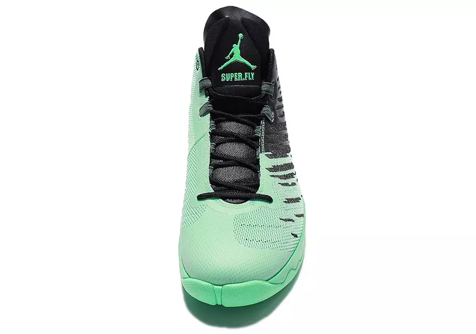 Jordan Super Fly 5 Green Glow