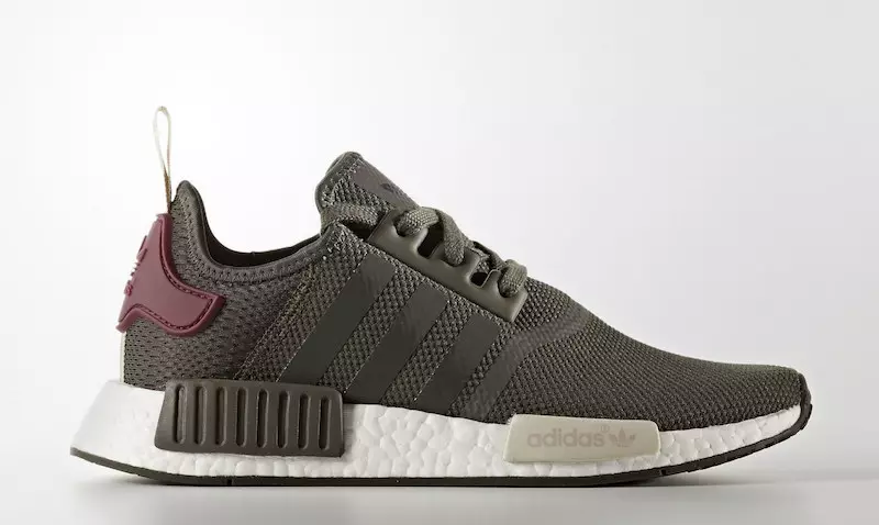 adidas NMD R1 2017 жылдың көктемінде Зәйтүн және қызыл қоңыр шығарылымында 29627_1