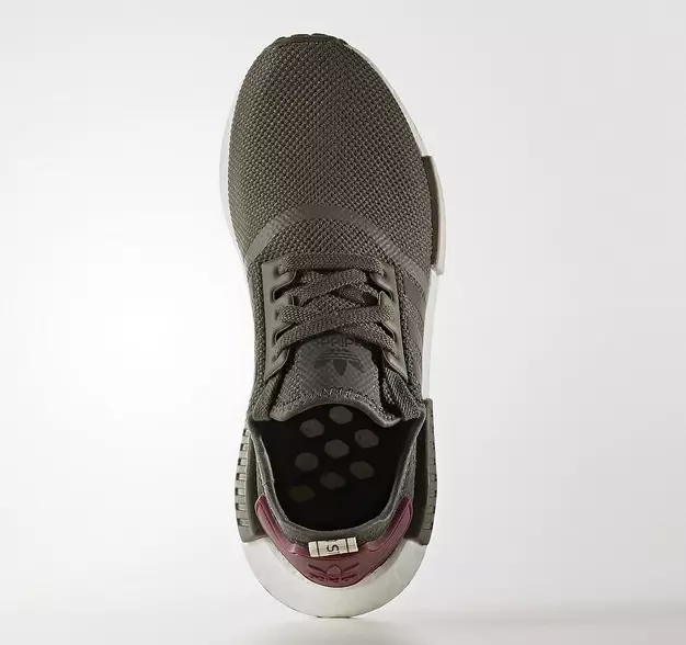 adidas NMD R1 2017 Olijf Maroon BA7752