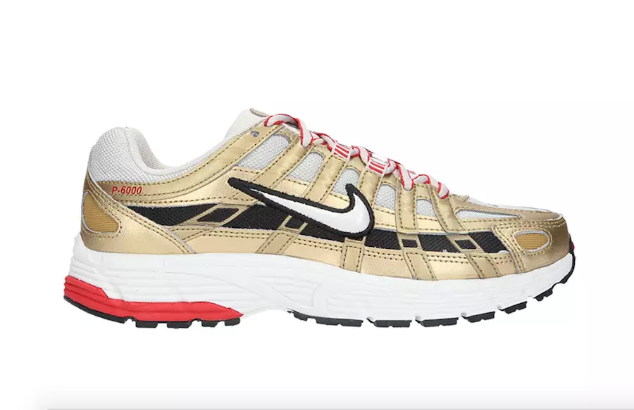 Nike P-6000 Metallic Gold BV1021-007 Datum vydání