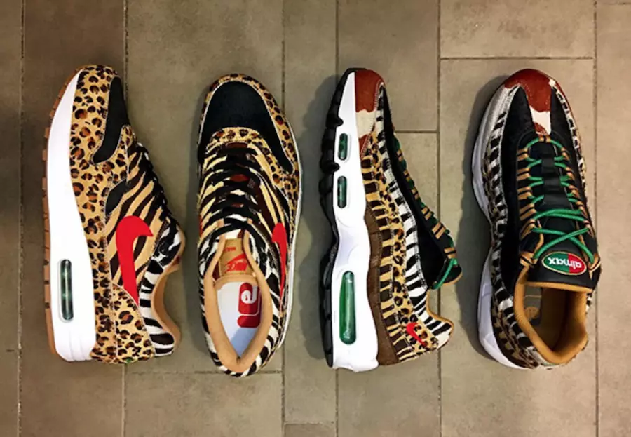 Atmos Nike Air Max 1 Air Max 95 Animal Pack 2