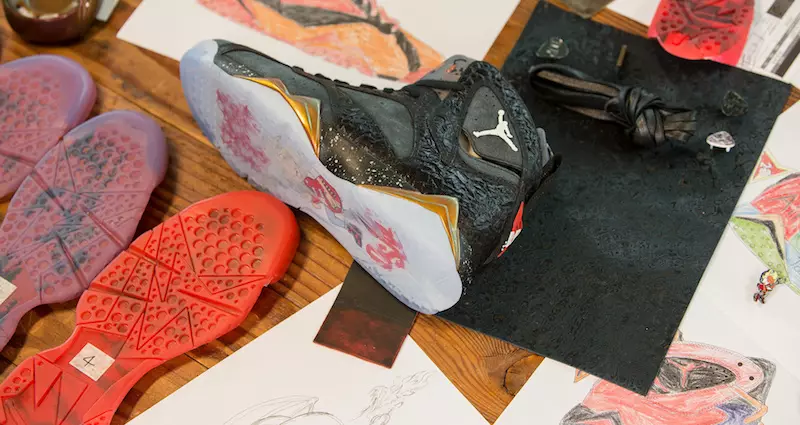 Дизайн Air Jordan 7 Doernbecher