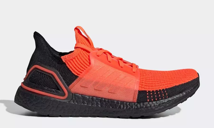 Adidas Ultra Boost 2019 Solar Red Black G27131, väljalaskekuupäev