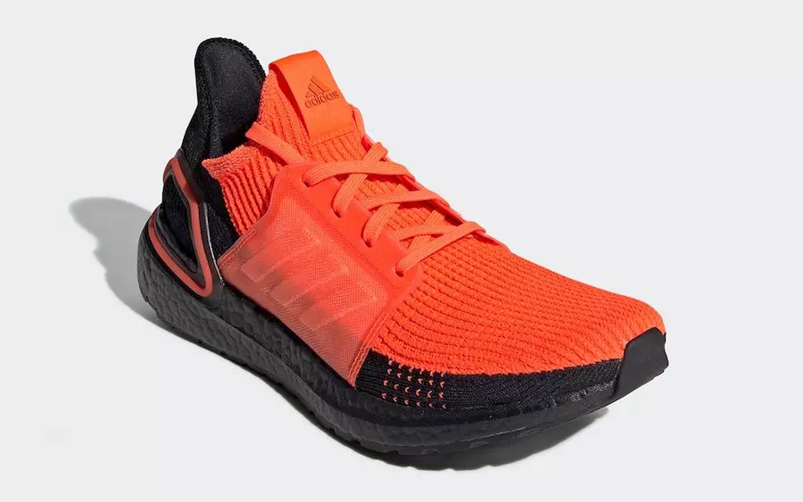 Adidas Ultra Boost 2019 Solar Red Black G27131, väljalaskekuupäev