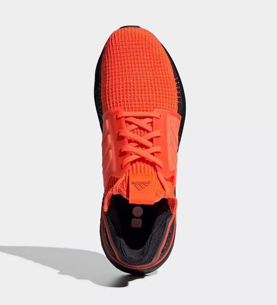 adidas Ultra Boost 2019 Solar Red Black G27131 გამოშვების თარიღი