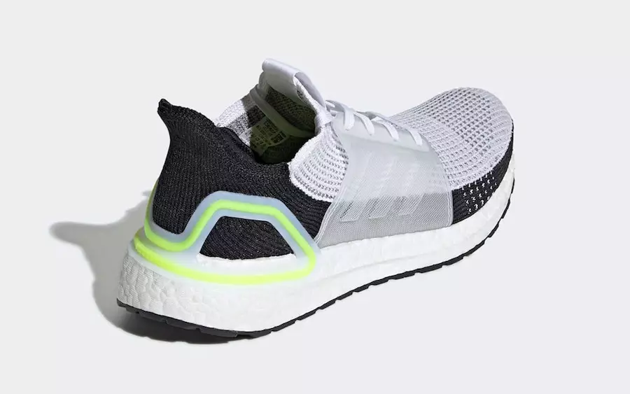 تاریخ انتشار adidas Ultra Boost 2019 White Black Volt EF1344