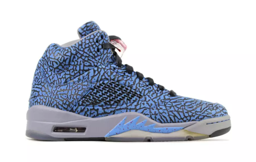 Prawdziwy niebieski Air Jordan 5 3LAB5