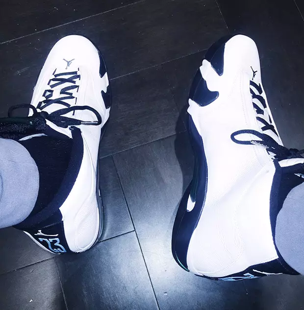 Air Jordan 14 Retro Oxidized On Feet