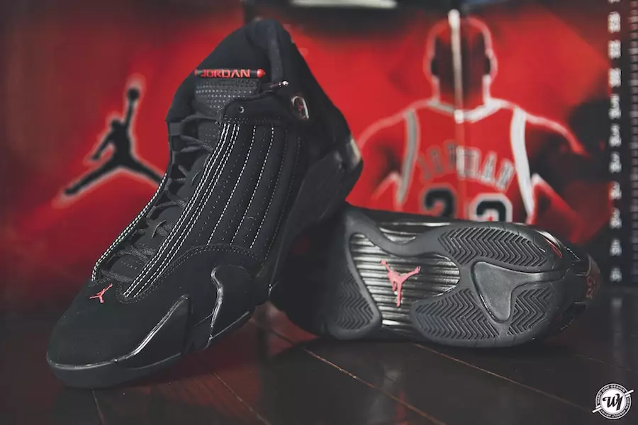 Air Jordan 14 CDP Negro Rojo 2008