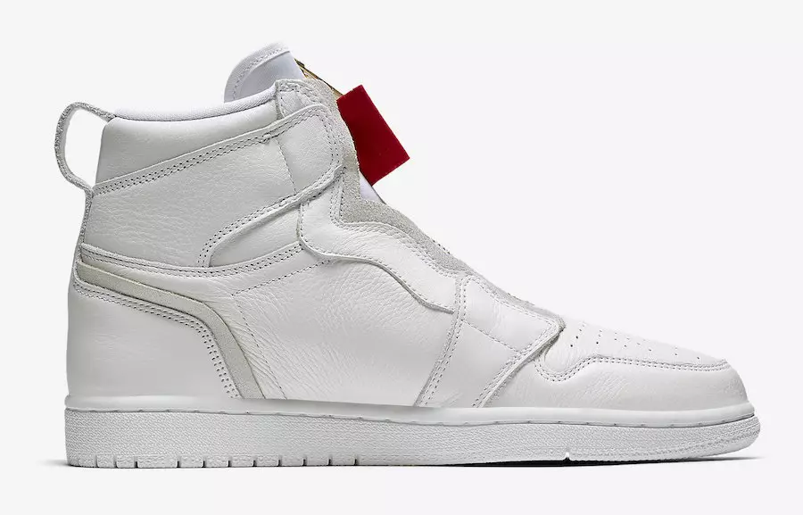 Air Jordan 1 Zip i lartë i bardhë AQ3742-116