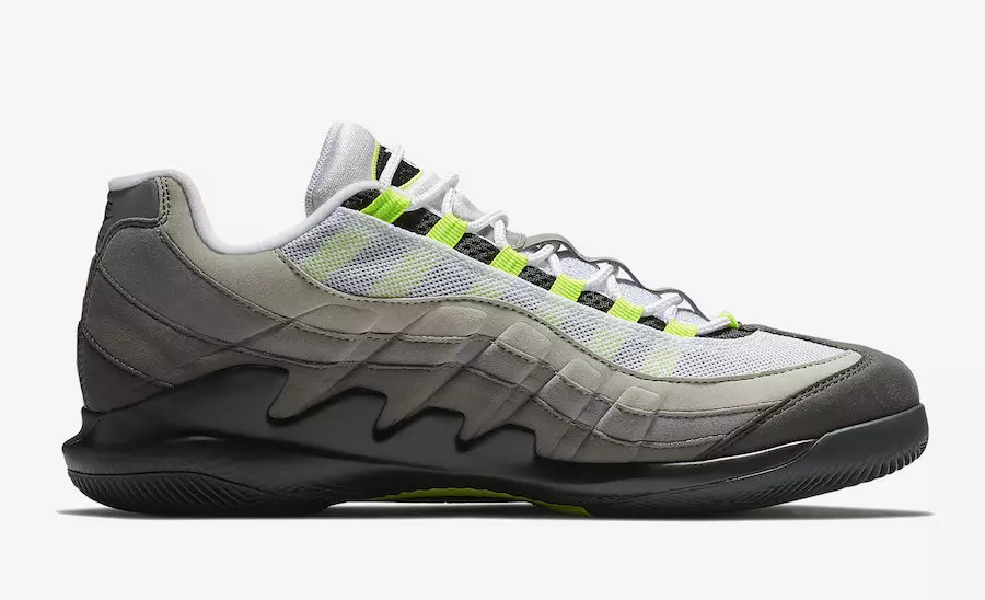 NikeCourt Vapor RF Air Max 95 Neon AO8759-078