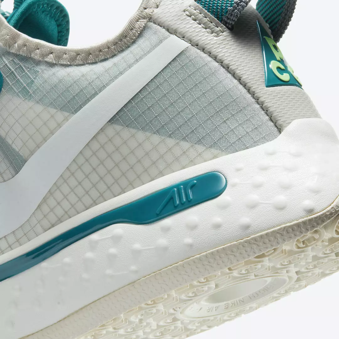 تاريخ الإصدار Nike PG 4 PCG Teal White CZ2240-200