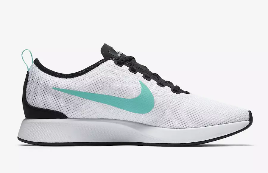 Nike Dualtone Racer White Teal Swoosh 918227-100