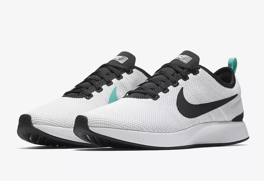 Nike Dualtone Racer Blanco Teal Swoosh 918227-100