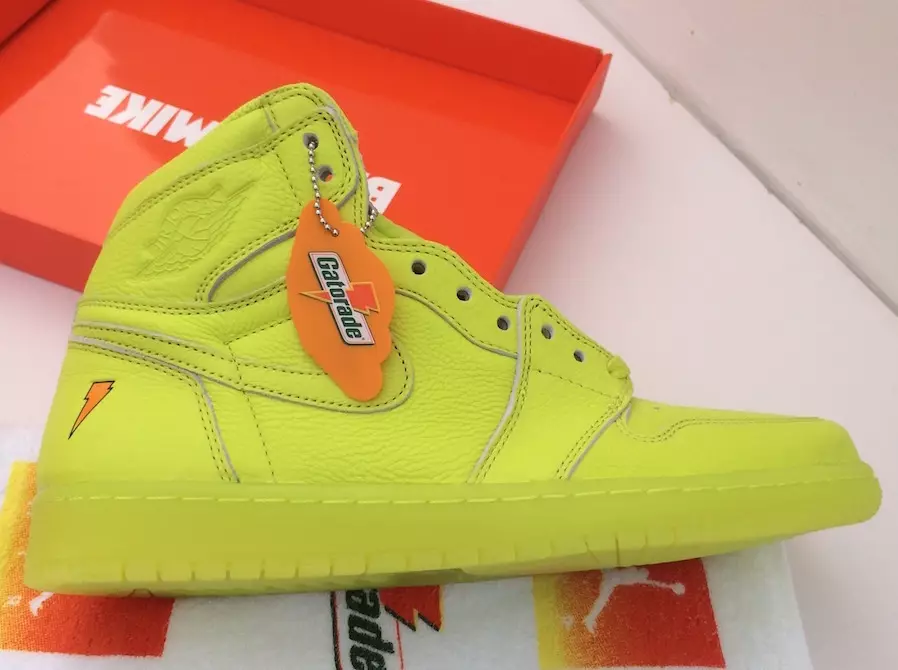 Air Jordan 1 Gatorade Lemon Lime Cyber AJ5997-345