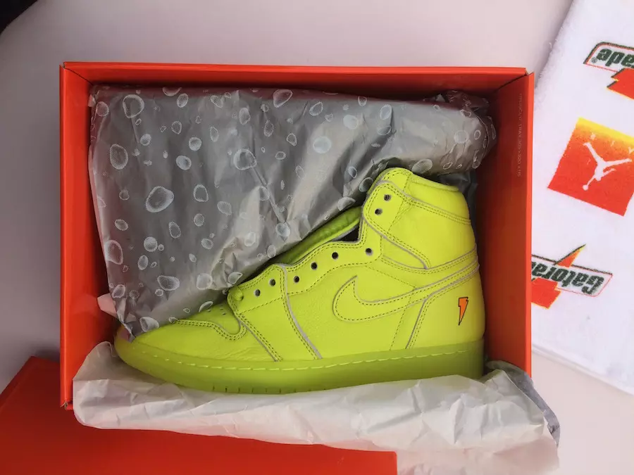 Air Jordan 1 Gatorade Lima Limón Cyber ​​AJ5997-345