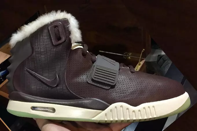 Nike Air Yeezy 2 MTV VMA Leather Fur Sample