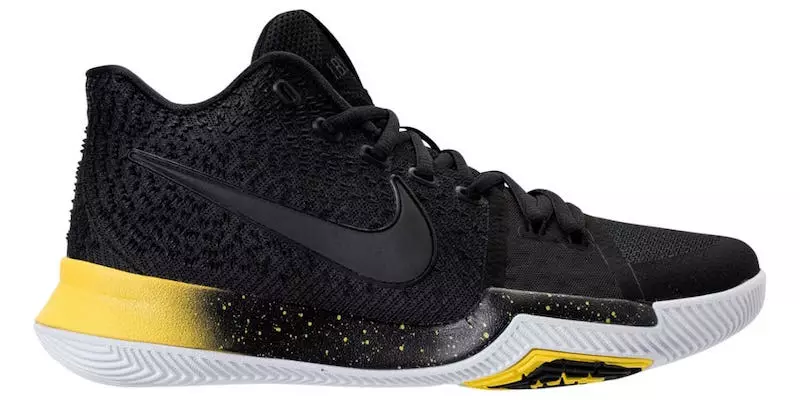 Nike Kyrie 3 Black Yellow izlaišanas datums