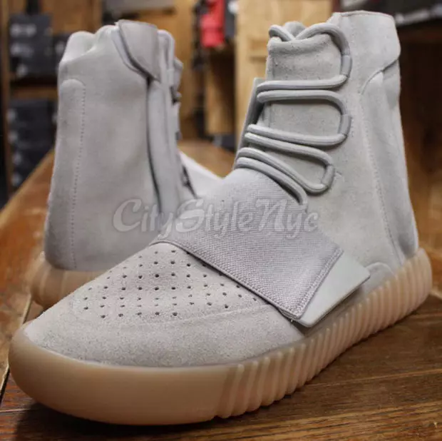 Gray Gum adidas Yeezy 750 Boost