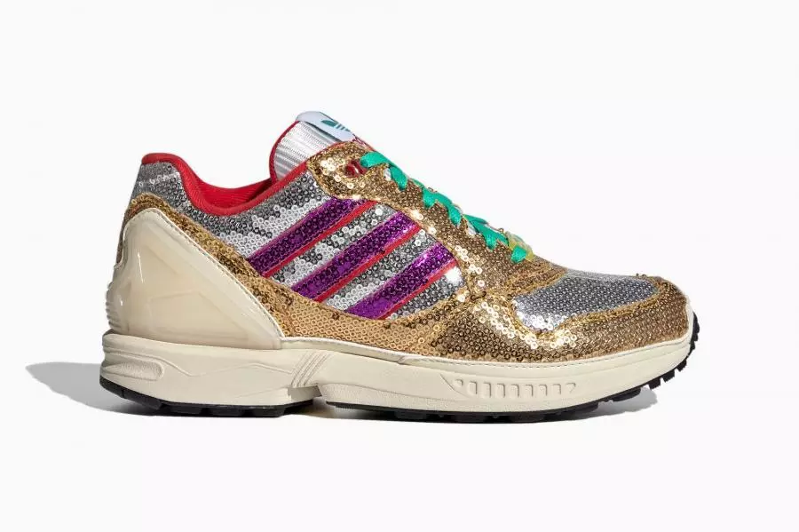 تاريخ إصدار أديداس ZX 6000 Sequins FY6863