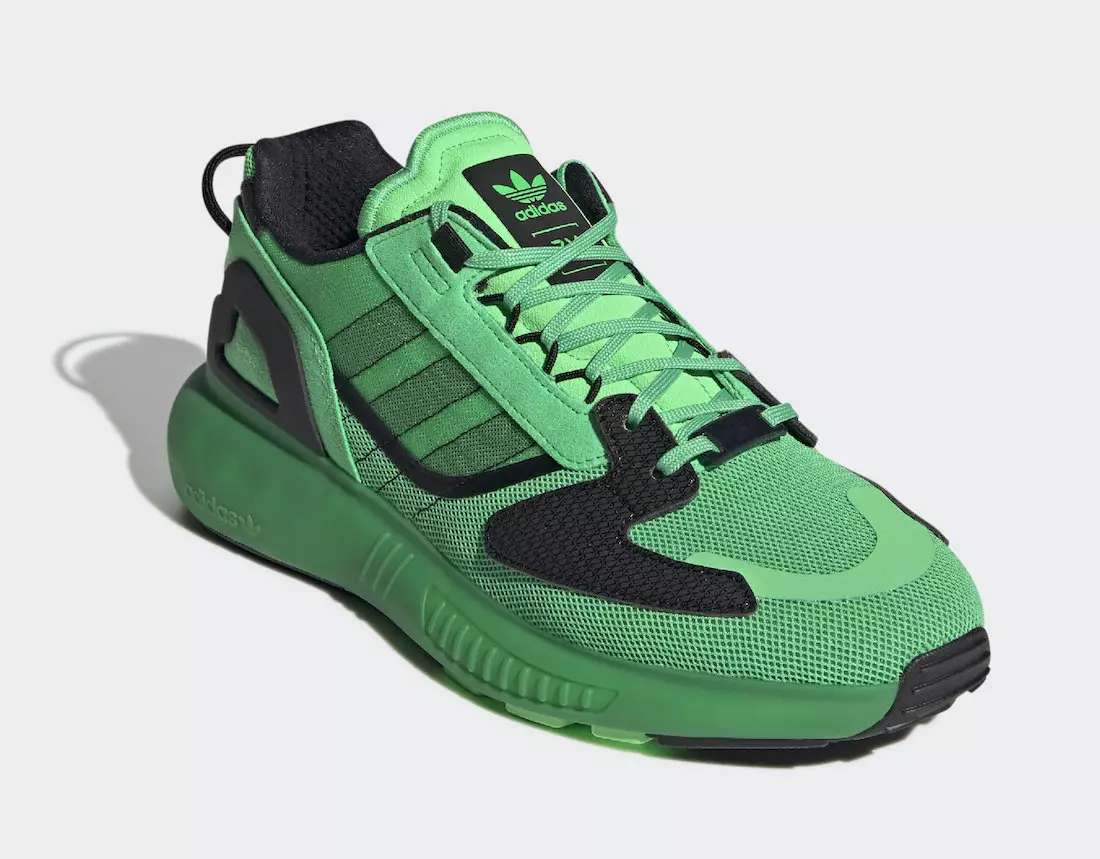 Adidas ZX 5K Boost Screaming Green GV7699 Megjelenés dátuma