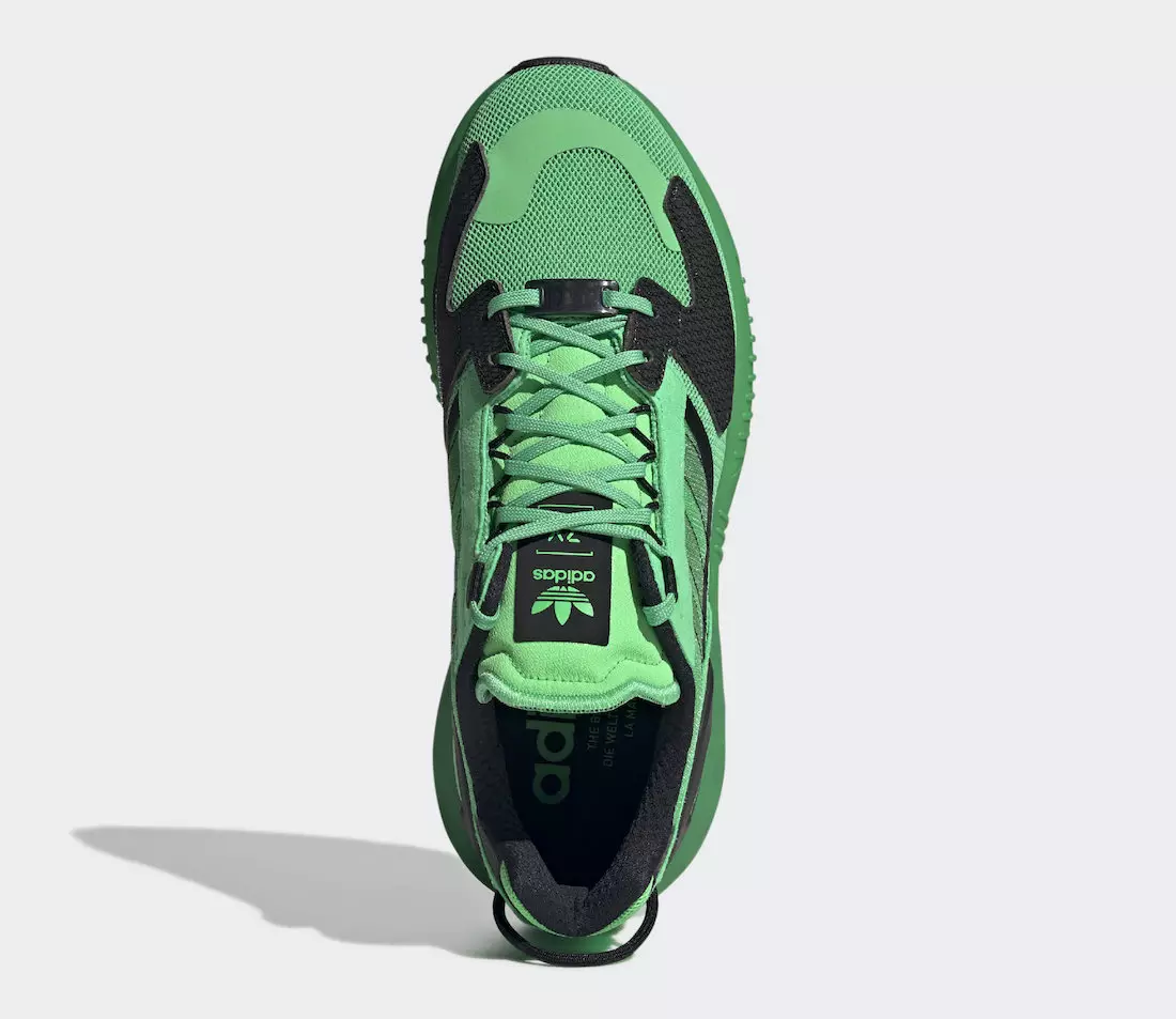 adidas ZX 5K Boost Screaming Green GV7699 Чыгарылган күнү