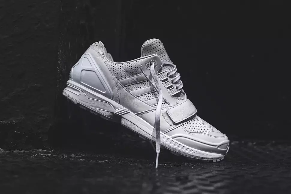 Juun J adidas ZX 8000 Triple Blanc