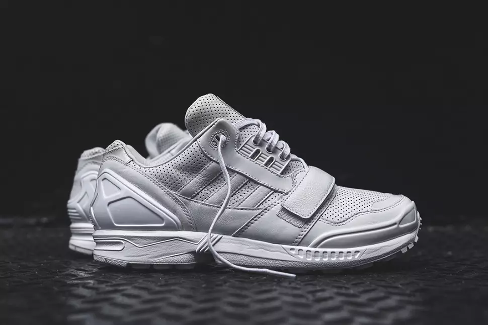 Juun J adidas ZX 8000 Triple White