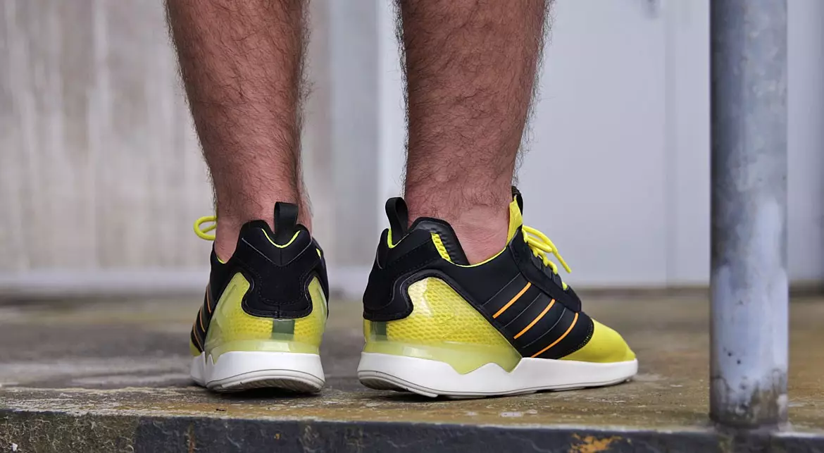 adidas ZX 8000 Boost сары қара ақ