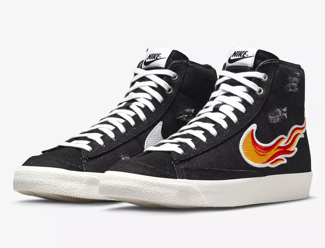 Nike Blazer Mid Cleveland Rocks DQ7635-001 Data tal-Ħruġ