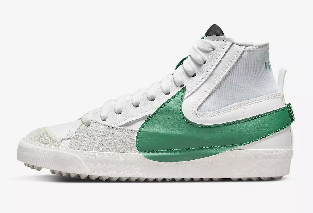 Nike Blazer Mid 77 Jumbo White Green DR8595-100 väljalaskekuupäev