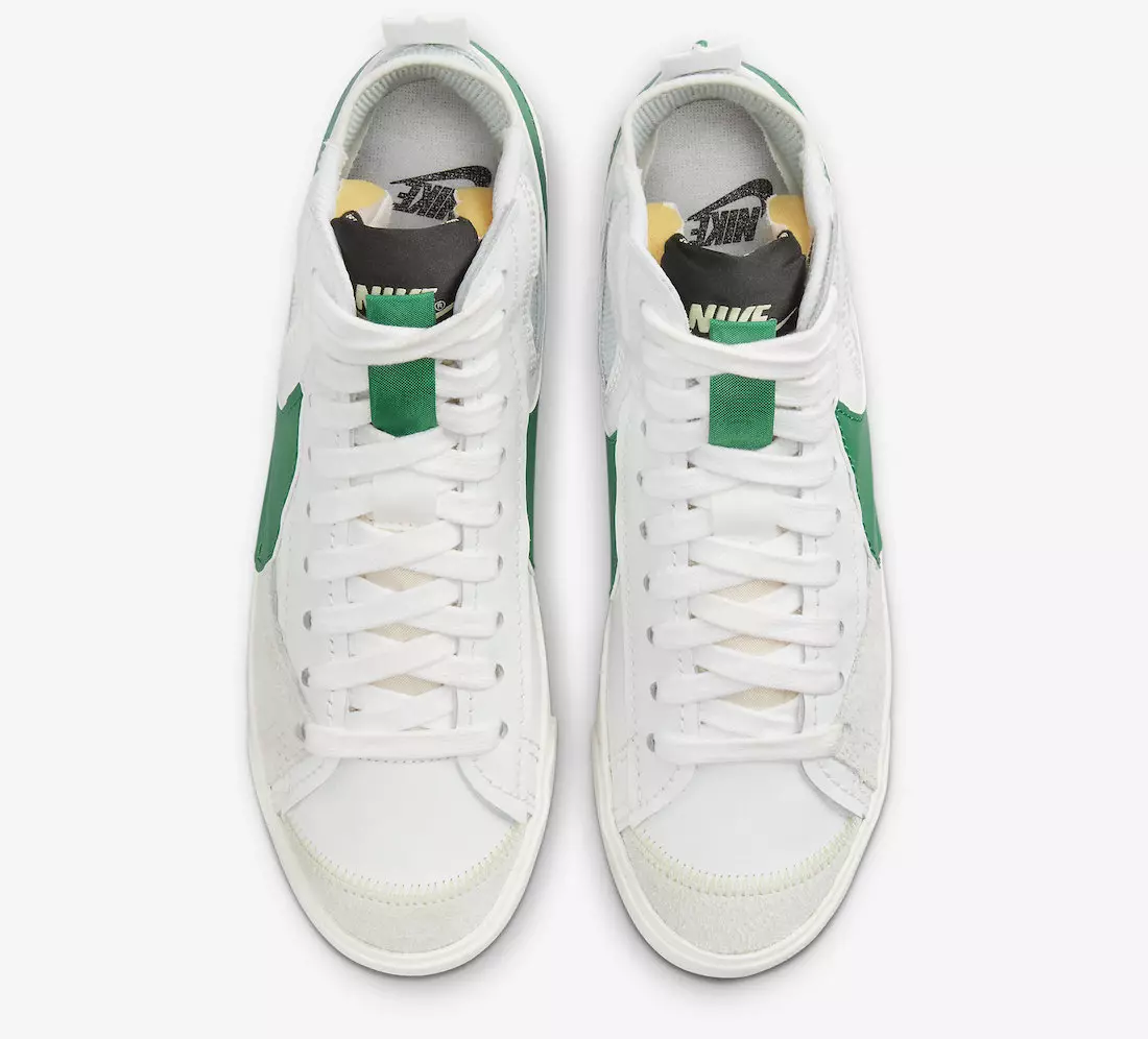 Nike Blazer Mid 77 Jumbo White Green DR8595-100 Datum izdaje