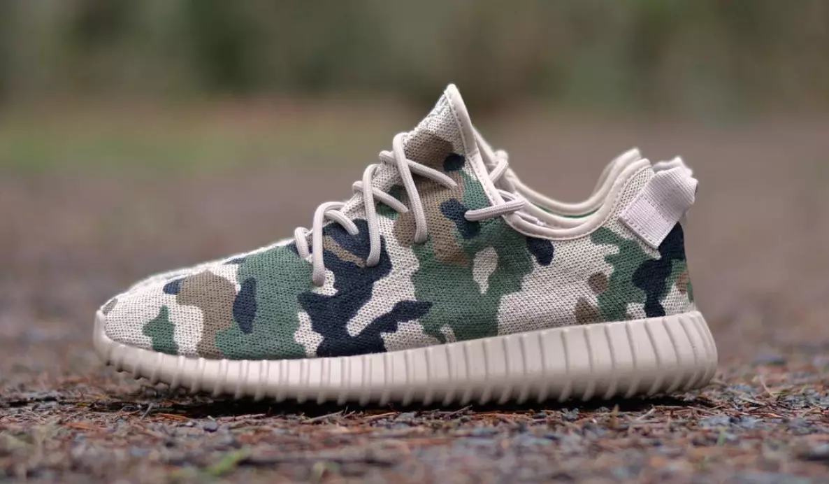 Camo adidas Yeezy 350 Boost Custom