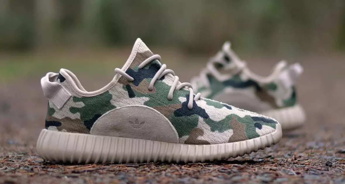 Camuflaje adidas Yeezy 350 Boost personalizado