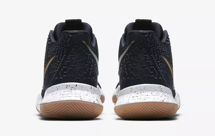 Nike Kyrie 3 Black Metallic Gold 852395-400