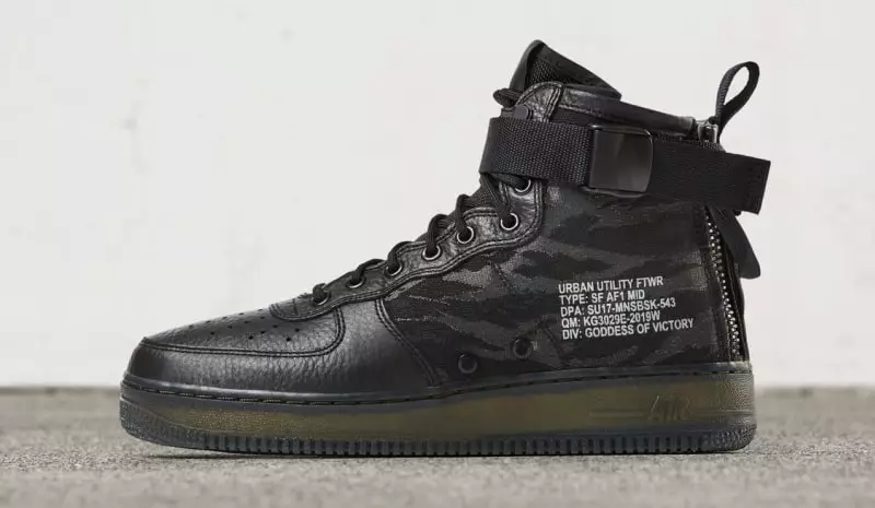 Nike SF-AF1 Mid Tiger Camo Chiqarilgan Sana