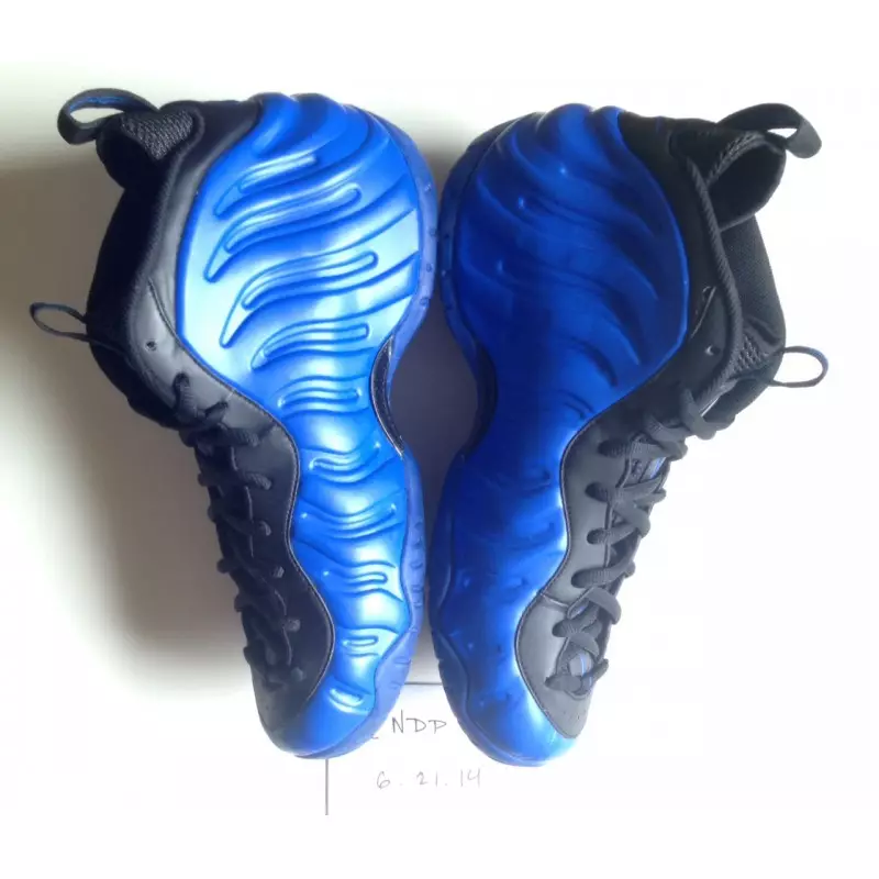 Nike Air Foamposite Pro Biru Hitam Ben Gordon 2016