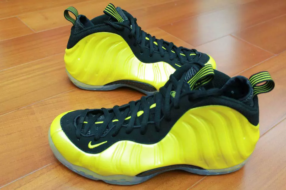 Golden State Warriors Nike Foamposite