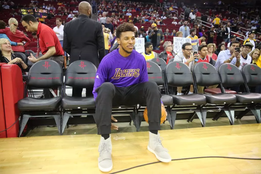 Nick Young adidas Yeezy 750 Boost Game