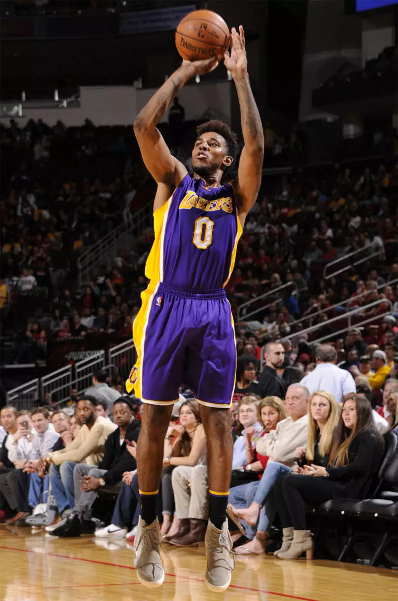 Nick Young Adidas Yeezy 750 Boost mäng