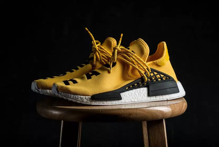 Pharrell x adidas NMD Human Race Store listák