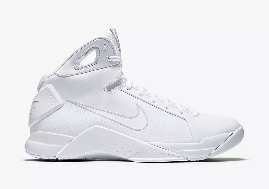 Nike Hyperdunk 08 тройной белый